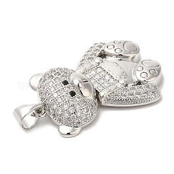 Латунь с подвесками из фианита&nbsp;KK-K340-01P-01