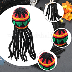 Хэллоуин акриловые волокна волос плетение шляпа OHAR-WH20012-06