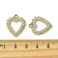 Подвески со стразами из сплава с ультрафиолетовым покрытием FIND-B039-02G-07