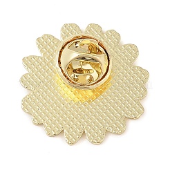 Булавки с цветочной золотой эмалью&nbsp;LS-JEWB-K012-07C-G