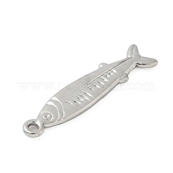 Подвески в виде сардин из нержавеющей стали 304&nbsp;STAS-S186-05C-P