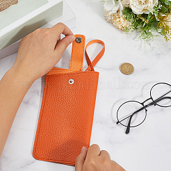 1 шт. футляры для очков из искусственной кожи&nbsp;AJEW-CN0004-98A-02