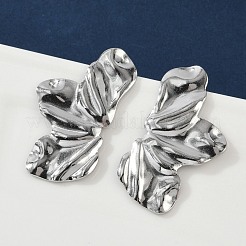 Некорневая нержавеющая сталь 304 серьги-гвоздики для женщин&nbsp;LS-EJEW-Z057-01P