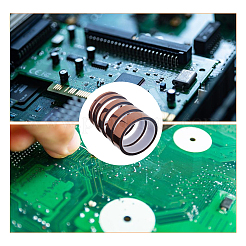 5 рулон 5-х видов полиимидной термостойкой тканевой ленты&nbsp;AJEW-FH0004-99