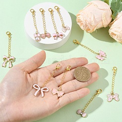 10pcs décorations de pendentif en alliage d'émail&nbsp;HJEW-YW00506