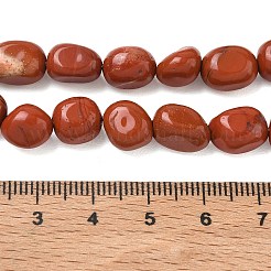 Natürliche rote Jaspis Perlen Stränge&nbsp;G-C286-A17