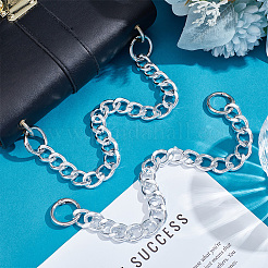 2 шт. сплава цепочки для кошелька-карбана&nbsp;PURS-UN0001-13P