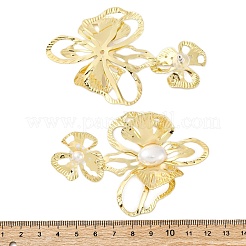 Серьги-гвоздики из сплава EJEW-M075-09G