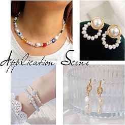 2 нить бусин из натурального культивированного пресноводного жемчуга PEAR-NB0001-10