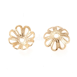 Декоративные колпачки для бусин из нержавеющей стали 304 STAS-K194-02G