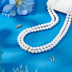 3 Stück 3 Farben Messing Micro Pave klare Zirkonia Twister Verschlüsse&nbsp;KK-PH0014-47