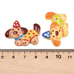 Непрозрачные кабошоны из смолы&nbsp;RESI-G125-01