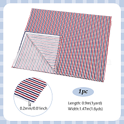 1 ярд полосатой хлопчатобумажной ткани DIY-PH0031-16