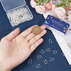 200шт пластиковые крючки для сережек&nbsp;KY-SC0001-81B