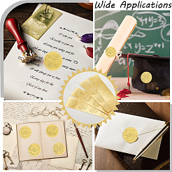 40 лист 4-х видов самоклеящихся наклеек с тиснением золотой фольгой DIY-CP0010-41