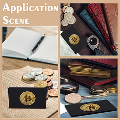 3шт акриловый держатель для монет&nbsp;ODIS-BC0001-23