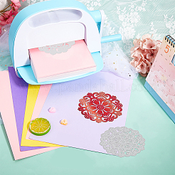 Мандала цветок трафареты для резки углеродистой стали DIY-WH0309-1255