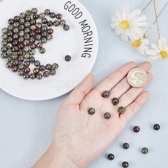 Натуральный дракон нити яшма кровь шарик G-OC0001-18