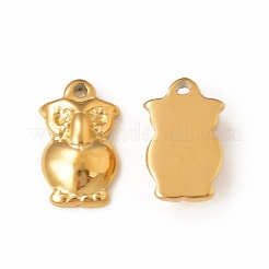 Подвеска из нержавеющей стали 304 со стразами&nbsp;STAS-A075-23G