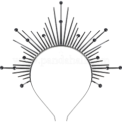 Сплав девственница гало резинки для волос&nbsp;OHAR-WH20011-08B