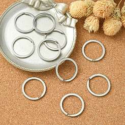 Фурнитура для застежки брелока из нержавеющей стали 304 STAS-YW0001-80