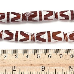 Нити бусин дзи в форме риса в тибетском стиле G-A269-A11-01