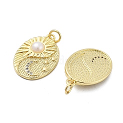 Латунные микро проложить кубического циркония подвески&nbsp;KK-H206-16G