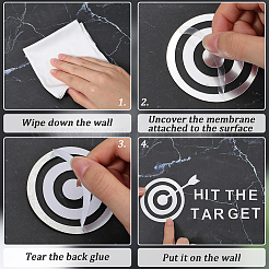 Акриловые настенные наклейки&nbsp;AJEW-WH20023-05