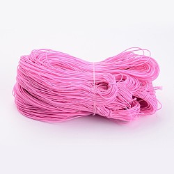 Elastic Cord, Pink, about 1mm thick, about 25.15~27.34 yards(23~25m)/bundle