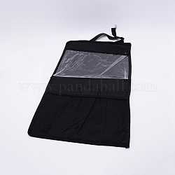 Сумка для перевозки ткани оксфорд, автомобильные аксессуары, прямоугольные, чёрные, 51x29.5 см
