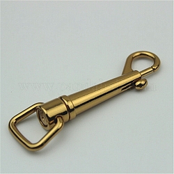 亜鉛合金スイベルアイボルトスナップフック  DIYバッグストラップ用  犬の鎖  アンティーク黄金  8cm  穴：17mm