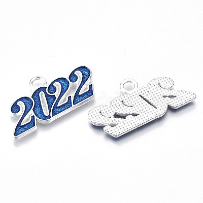 Подвески из эмали и сплава PALLOY-N160-001-02S-RS-1