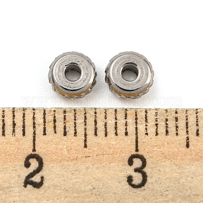 Бусины из нержавеющей стали марки 304 STAS-P355-03A-P-1