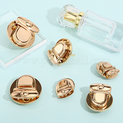 6 шт. 3-х стилистическая застежка из цинкового сплава с защелкой&nbsp;FIND-CA0007-32-1