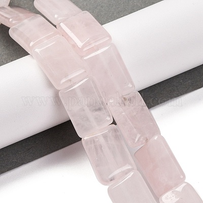 Природного розового кварца нитей бисера G-T047-B15-01-1