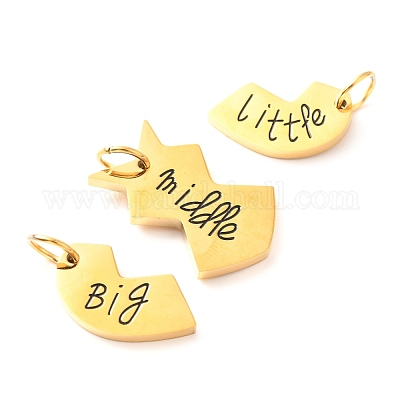 Подвески из нержавеющей стали 304 FIND-A004-03G-1