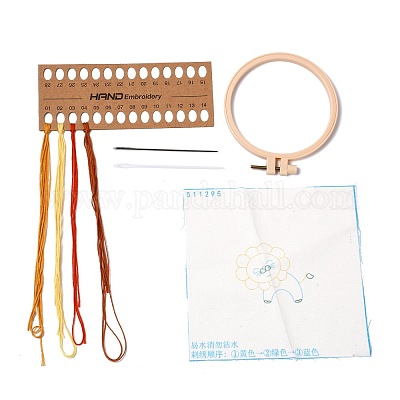 Наборы для вышивки мультяшных животных своими руками DIY-G037-02F-1