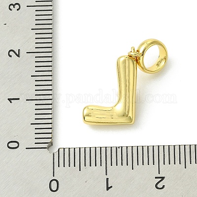 Покрытие стойки латунь с АБС-пластиком жемчуг европейские подвески KK-G501-02L-G-1