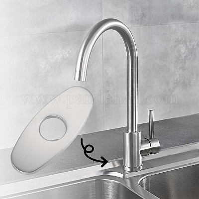 Овальные заглушки для отверстий под смесители из нержавеющей стали STAS-WH20001-18A-P01-1