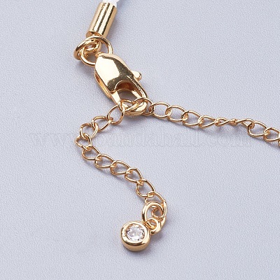 Плетеный браслет из хлопкового шнура MAK-I006-G-1