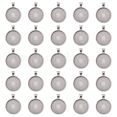 Сеттинги для кулона(кабошонов) PALLOY-YW0001-69AS-1