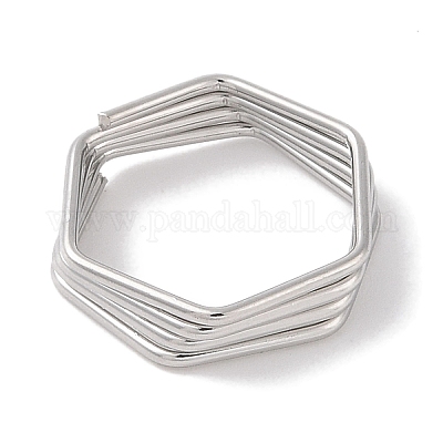 Кольца из нержавеющей стали 304 RJEW-G315-02P-1