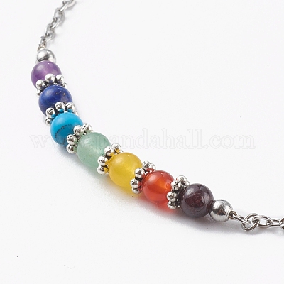 Чакра ювелирные изделия AJEW-AN00430-1