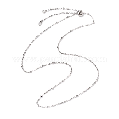 Изготовление ожерелий из нержавеющей стали 304 AJEW-JB01272-02-1