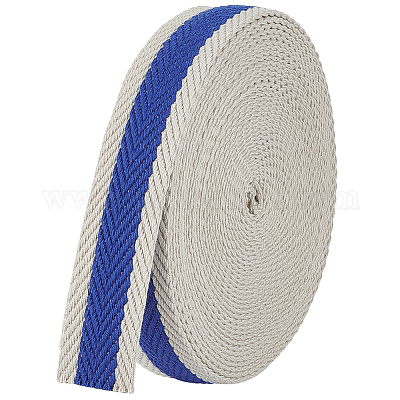 Nastro a righe in poliestere&nbsp;SRIB-WH0029-007C-1