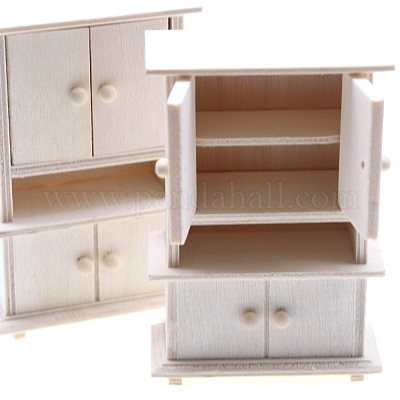 Мини-модель шкафа из дерева PW-WG67361-01-1