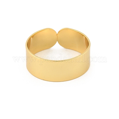 Латунные манжеты для колец&nbsp;KK-A272-08G-1