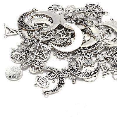 Сплавочные подвески тибетского стиля TIBEP-MSMC003-AS-1