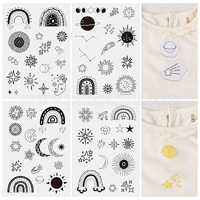 64 узор из нетканого материала DIY-TAC0100-003-1