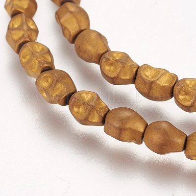 Гальванические немагнитная синтетический гематит бисер пряди G-K259-08A-1